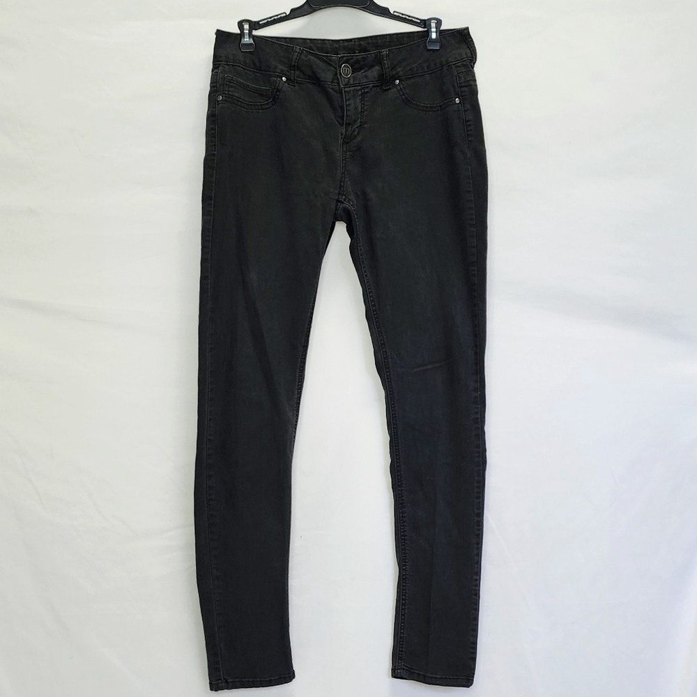 Maurices Black Denim Skinny Jeans